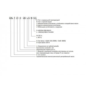 Многоступенчатый насос CNP CHL 8-50 LDWSR Многоступенчатый насос CNP CHL 8-50 LDWSR